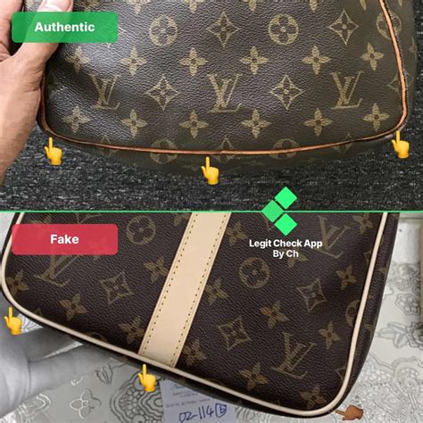 fake or real louis vuitton bag